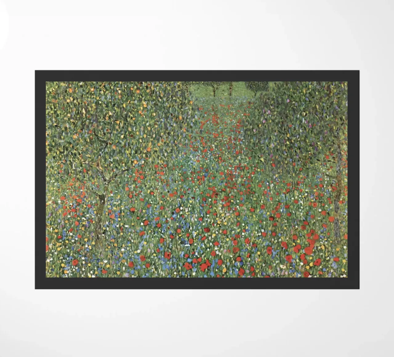 Campo di papaveri (Campo di papaveri, 1907) - Gustav Klimt Stampa d'arte zerbino da Venus Art