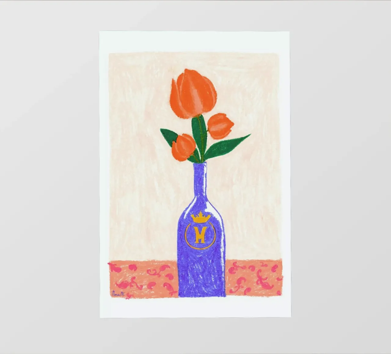 Objectes Cotidians 1 telo in pvc da Berserk Prints by Maria M.C.