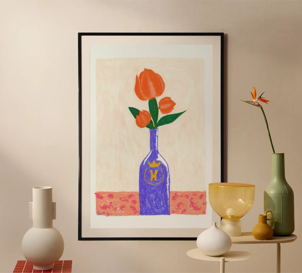 Objectes Cotidians 1 poster da Berserk Prints by Maria M.C.