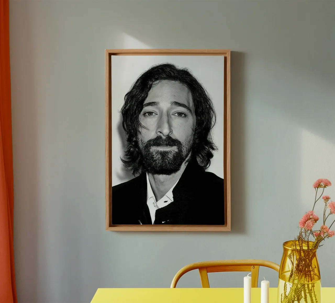 Vintage Adrien Brody canvas by Beth Pop Culture