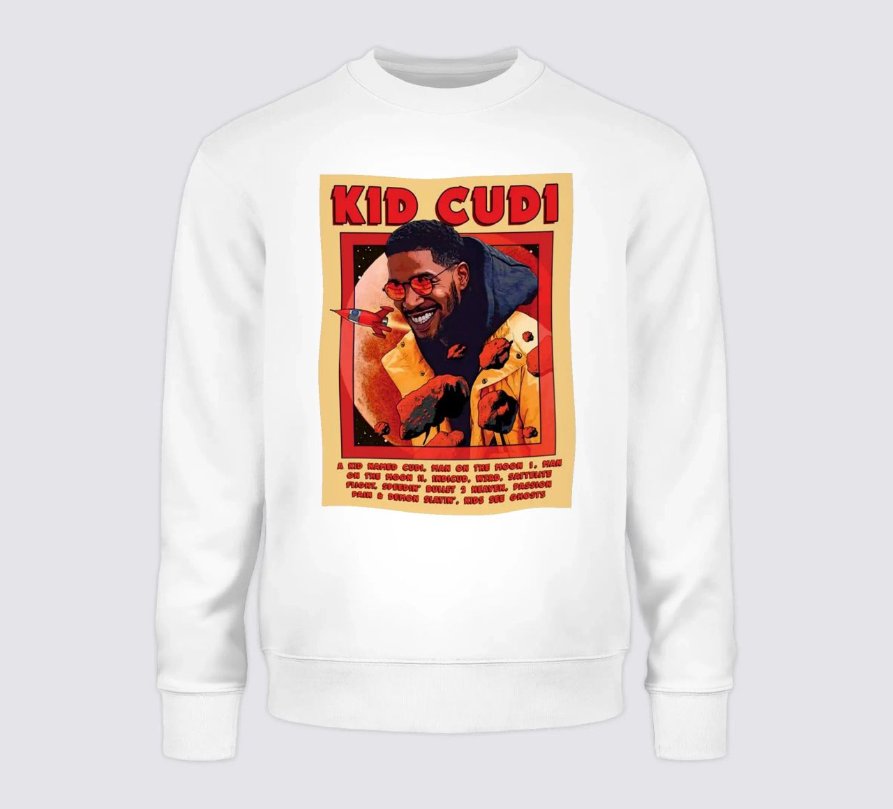 Man On The Moon Cudi sudadera de AARON