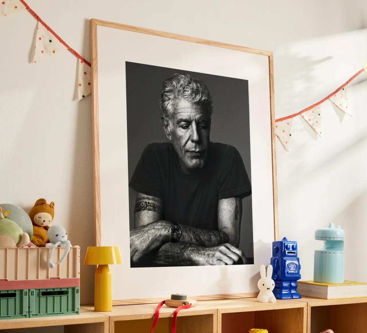 Anthony Bourdain Rilassati e rinfrescati carta hahnemühle da Beth Pop Culture