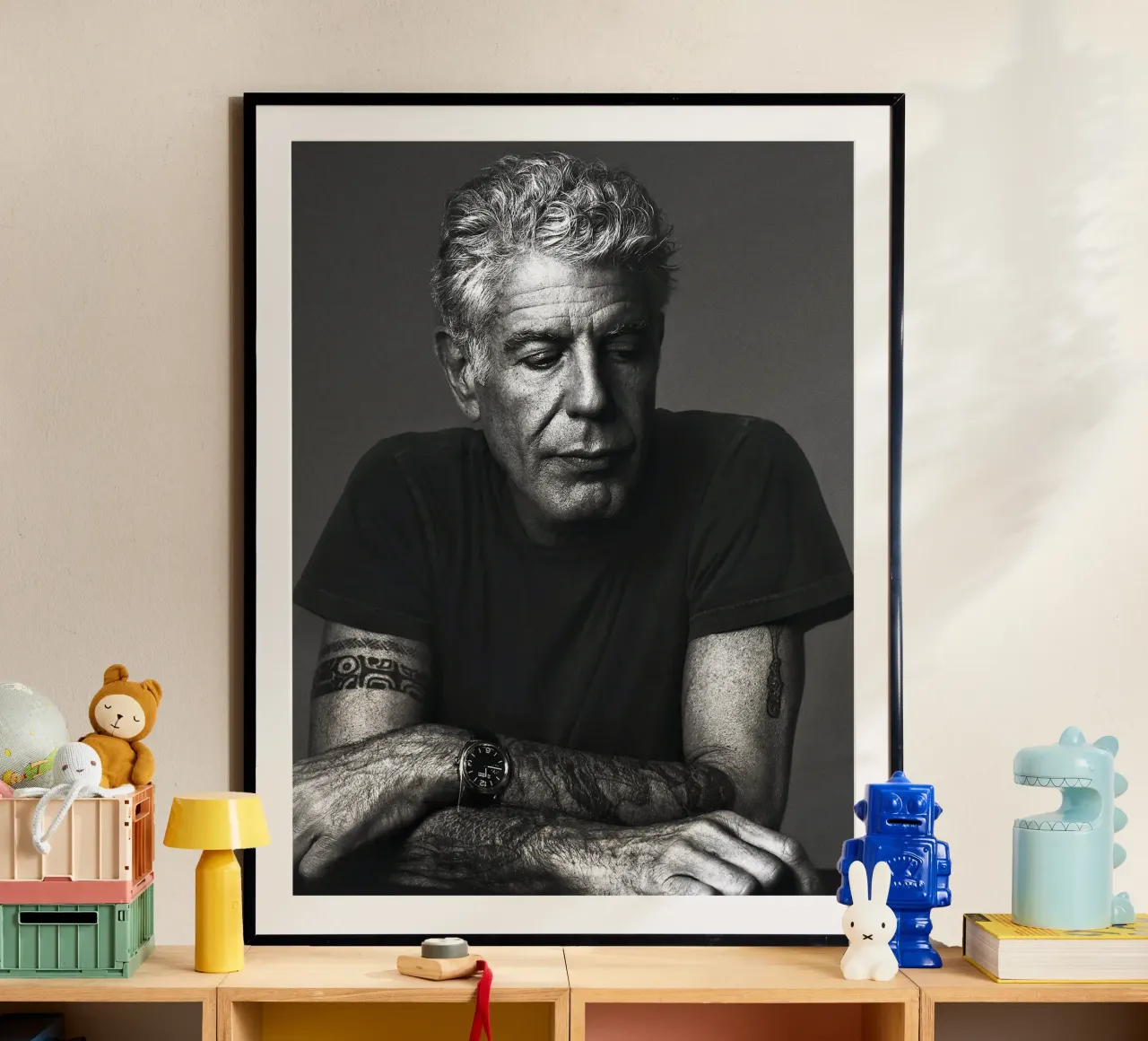 Anthony Bourdain Rilassati e rinfrescati carta hahnemühle da Beth Pop Culture