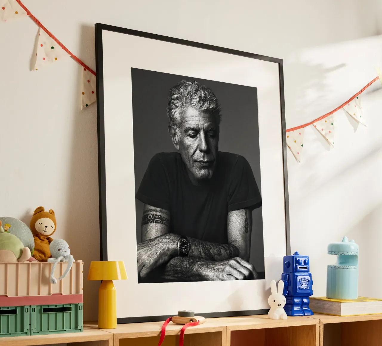 Anthony Bourdain Rilassati e rinfrescati carta hahnemühle da Beth Pop Culture