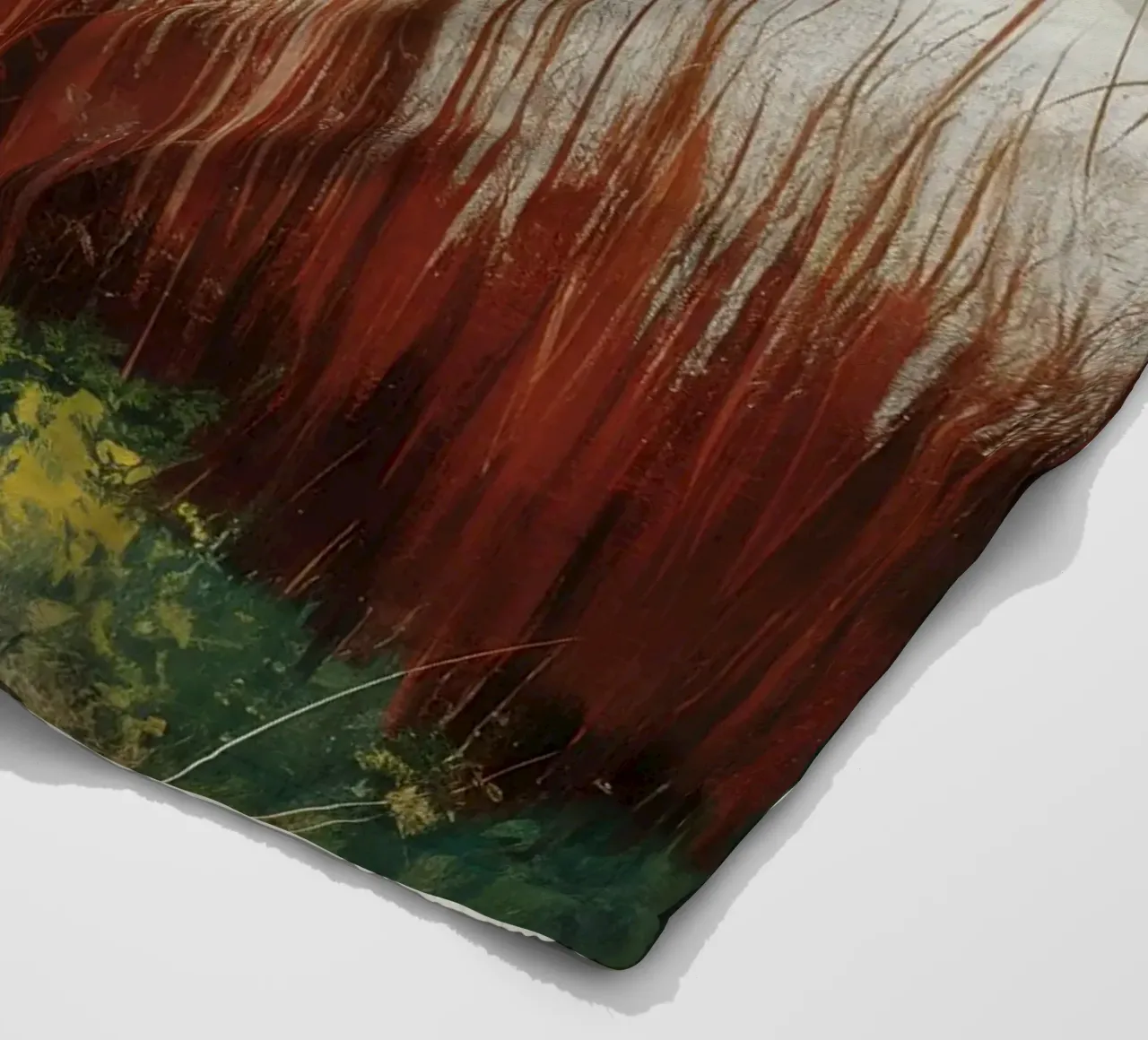 Rêverie di Whispering Marsh coperta in pile da Verve Pigments