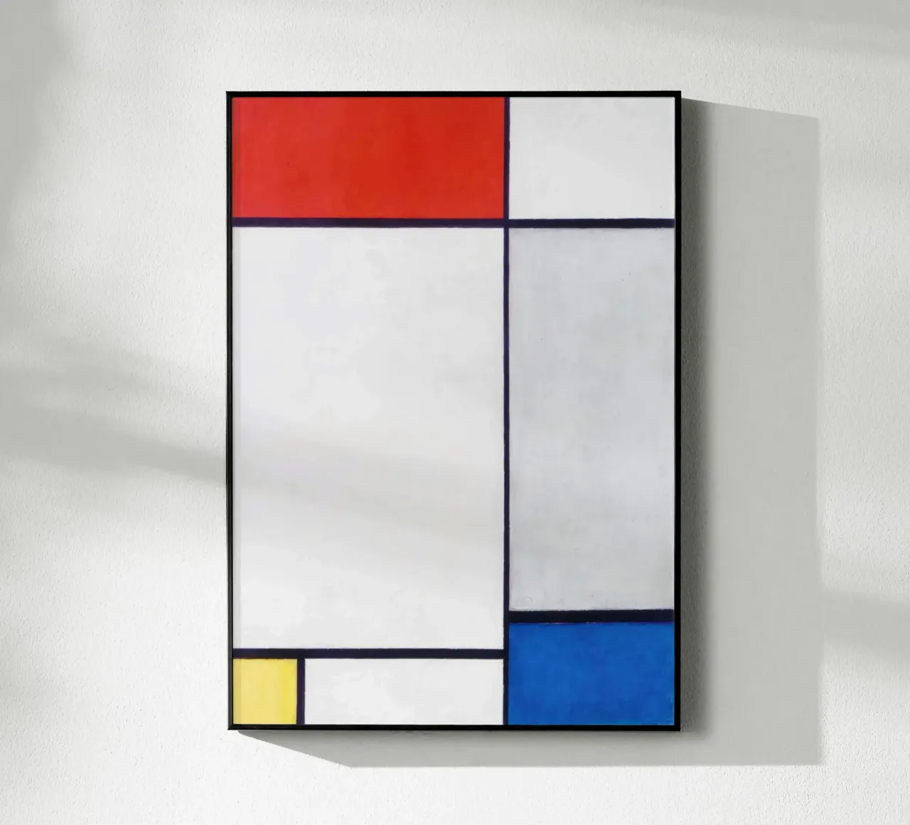 Composizione in rosso, giallo e blu (1930) - Piet Mondrian plexiglass da Venus Art