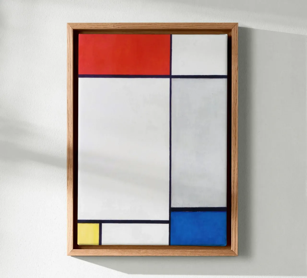 Compositie in rood, geel en blauw (1930) - Piet Mondriaan canvas van Venus Art