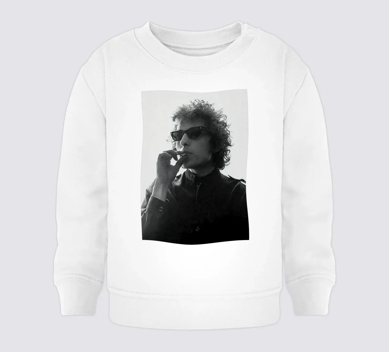 Bob Dylan Nr.1 Baby Sweatshirt von Beth Pop Culture