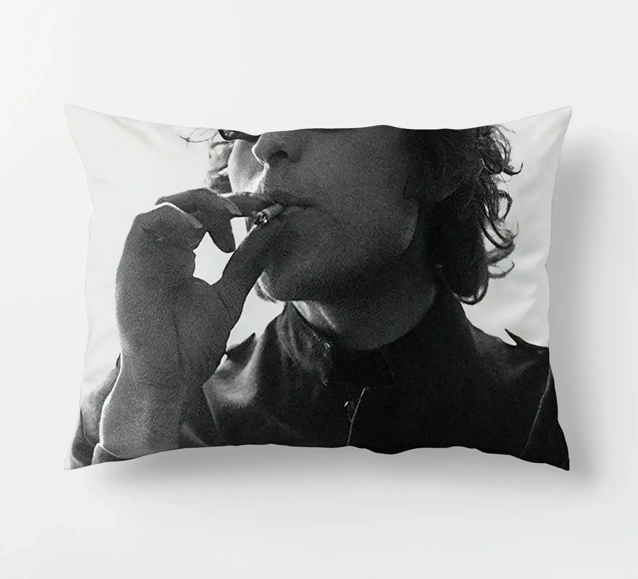 Bob Dylan No.1 decorative cushion by Beth Pop Culture