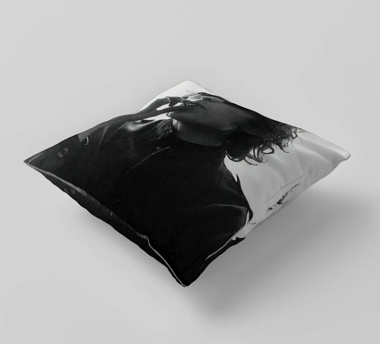 Bob Dylan No.1 decorative cushion by Beth Pop Culture