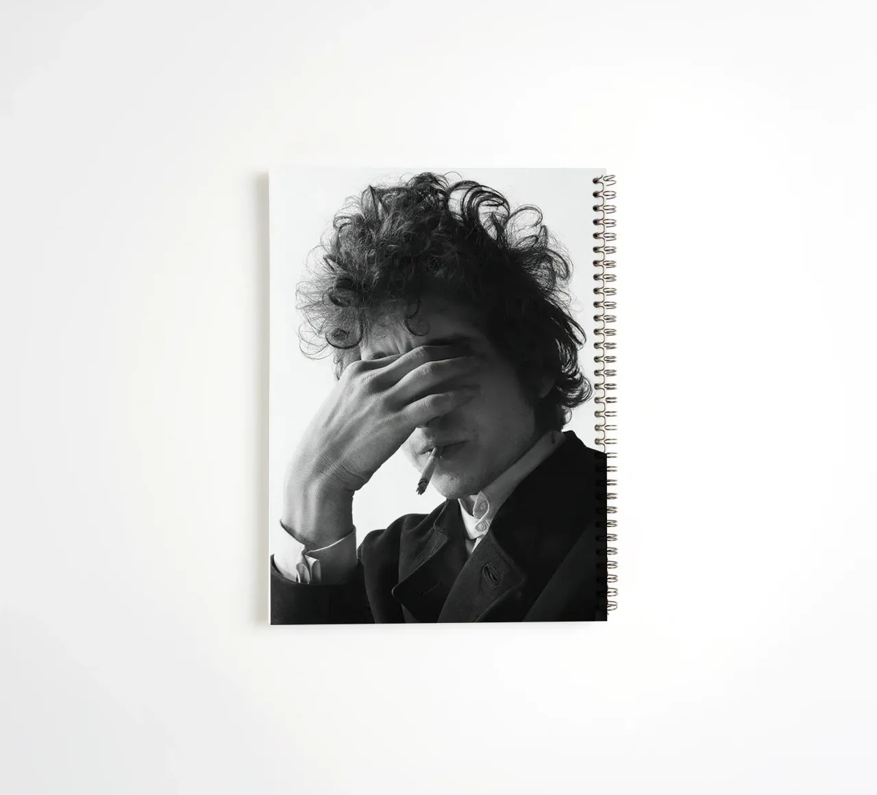 Bob Dylan No.2 spiral notebook by Beth Pop Culture