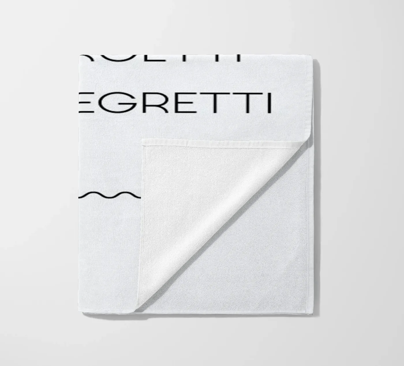 Eat Spaghetti telo mare da Studio One