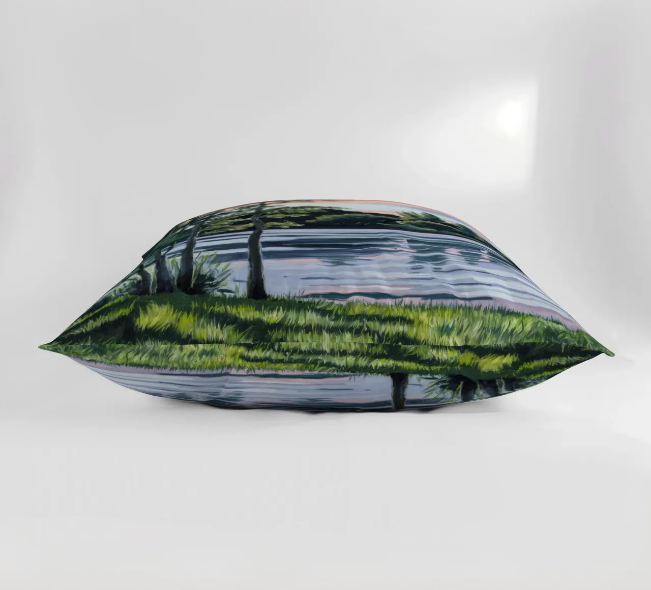 Pastel Dusk Reverie decorative cushion by Verve Pigments
