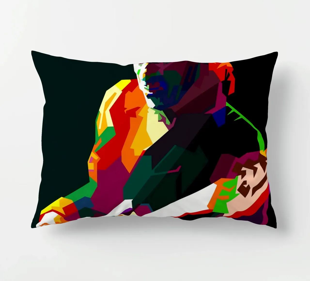 Billy Sheehan Bass Musician WPAP Trending Now decorative cushion by Artkreator