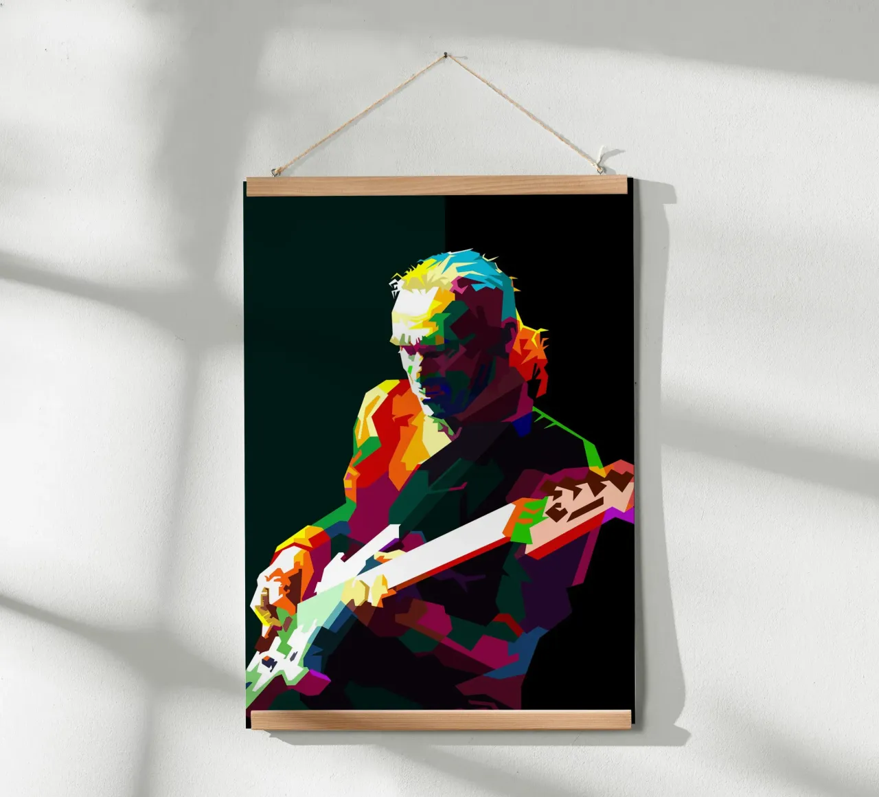 Billy Sheehan Bass-Musiker WPAP Trending Now Hahnemühle von Artkreator