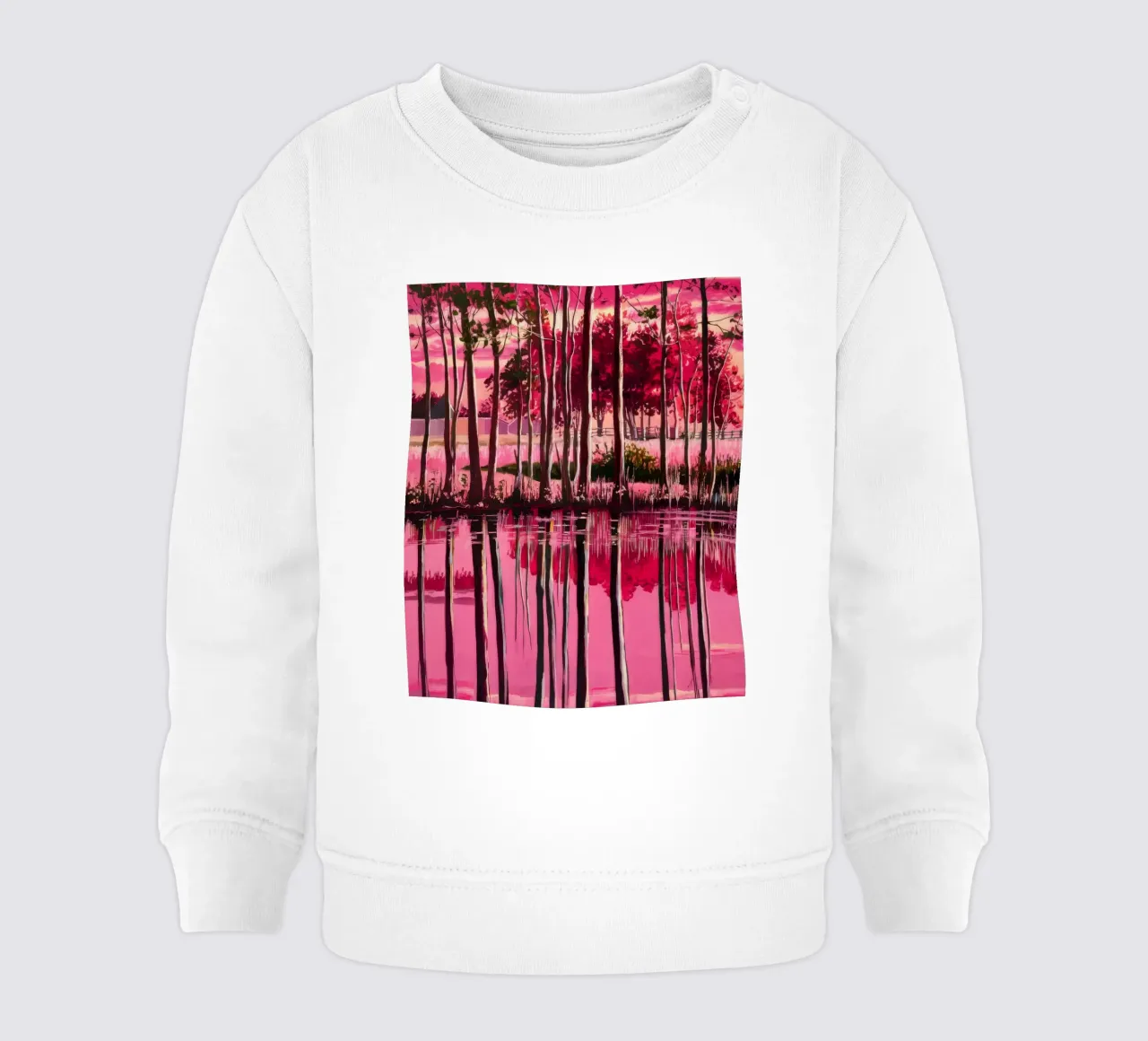 Magenta Twilight Reverie felpa neonato da Verve Pigments