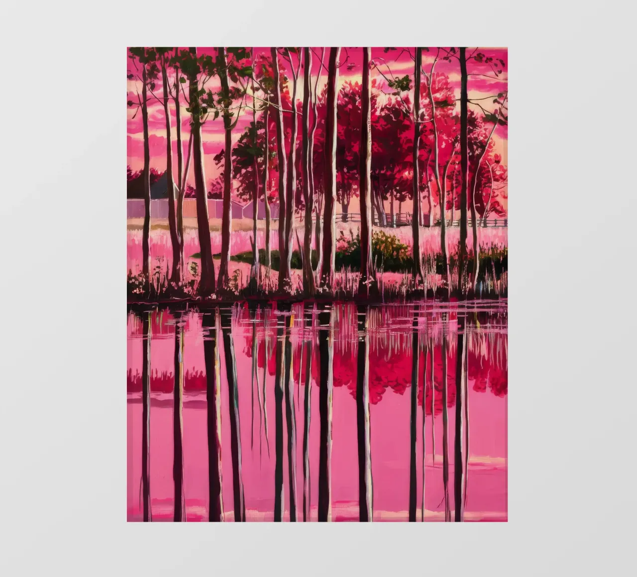 Magenta Twilight Reverie pellicola backlit da Verve Pigments