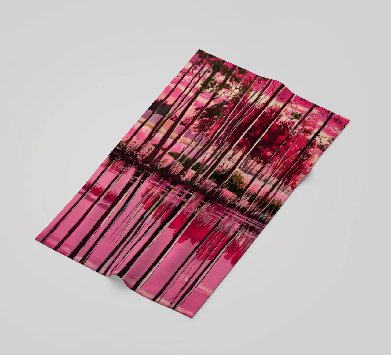 Magenta Twilight Reverie telo mare da Verve Pigments