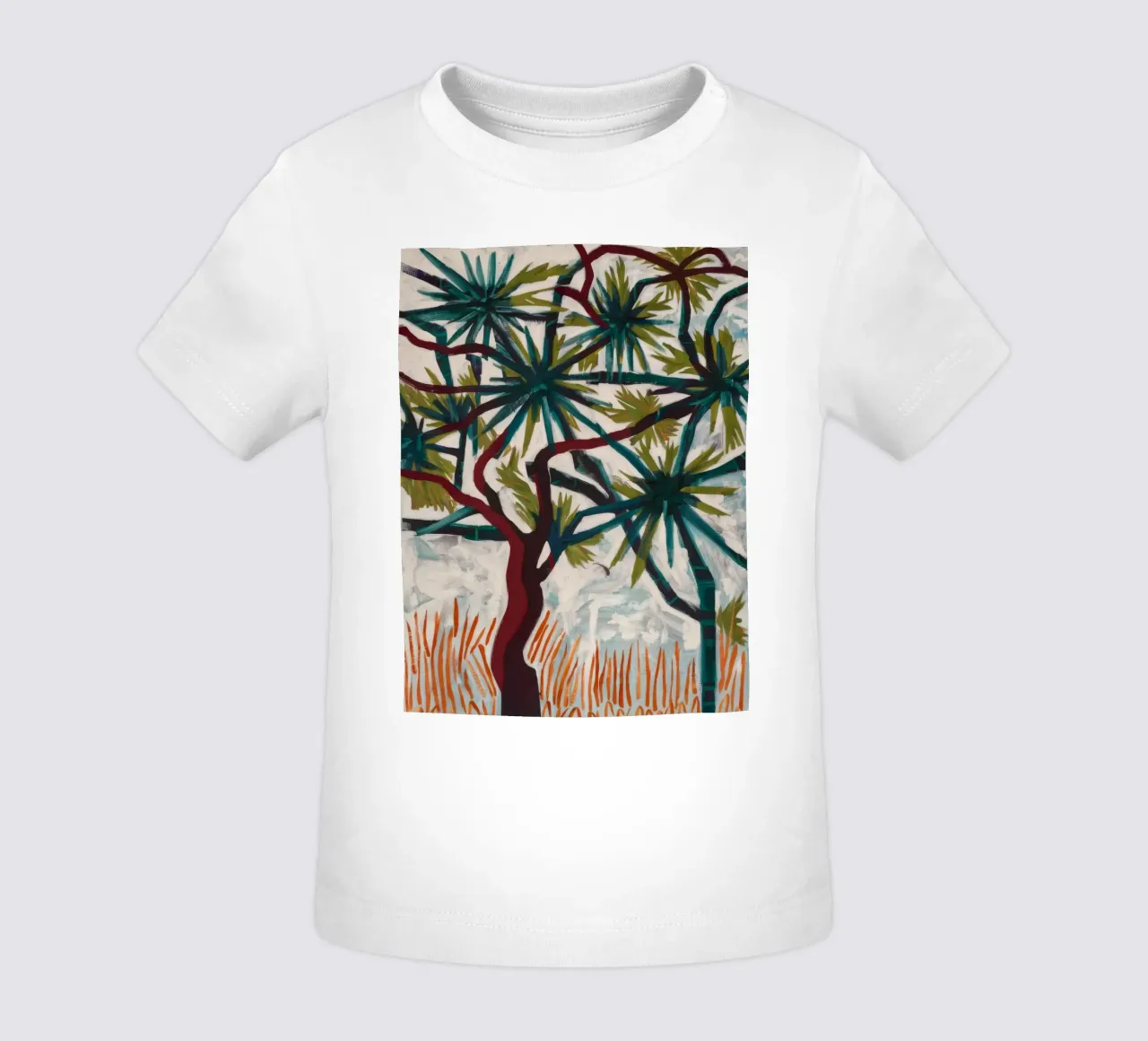 Sinfonia surreale di palme maglietta neonato da Verve Pigments