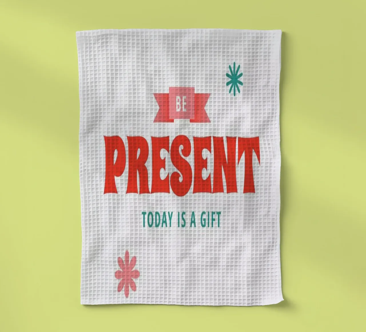 Today is a Gift canovaccio da cucina da Studio One