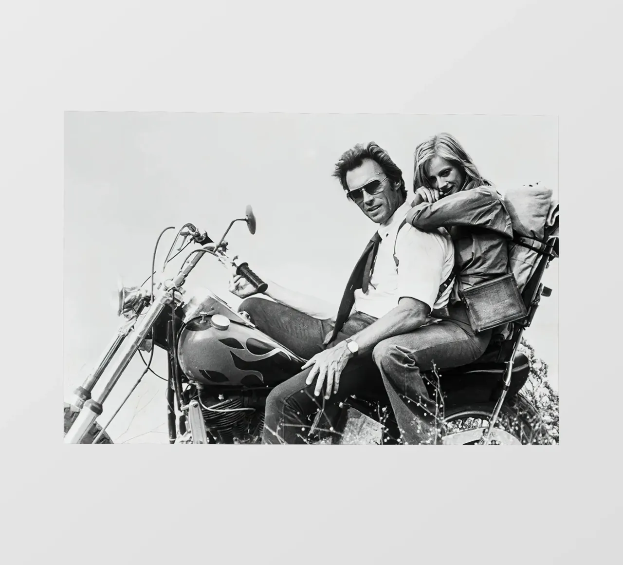 Classico di Clint Eastwood e Sondra Locke telo in pvc da Beth Pop Culture