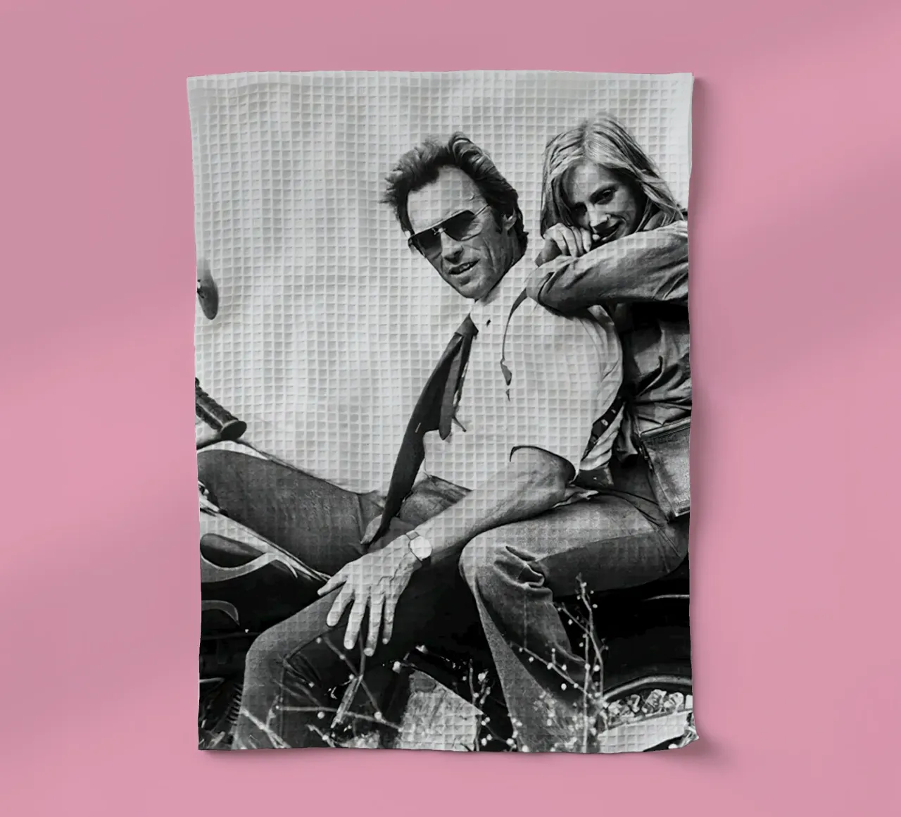 Classico di Clint Eastwood e Sondra Locke canovaccio da cucina da Beth Pop Culture