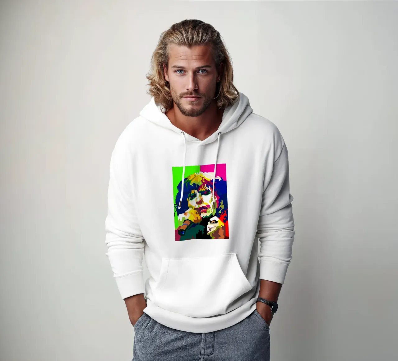 David Coverdale Rock Singer WPAP Trending Now hoodie by Artkreator