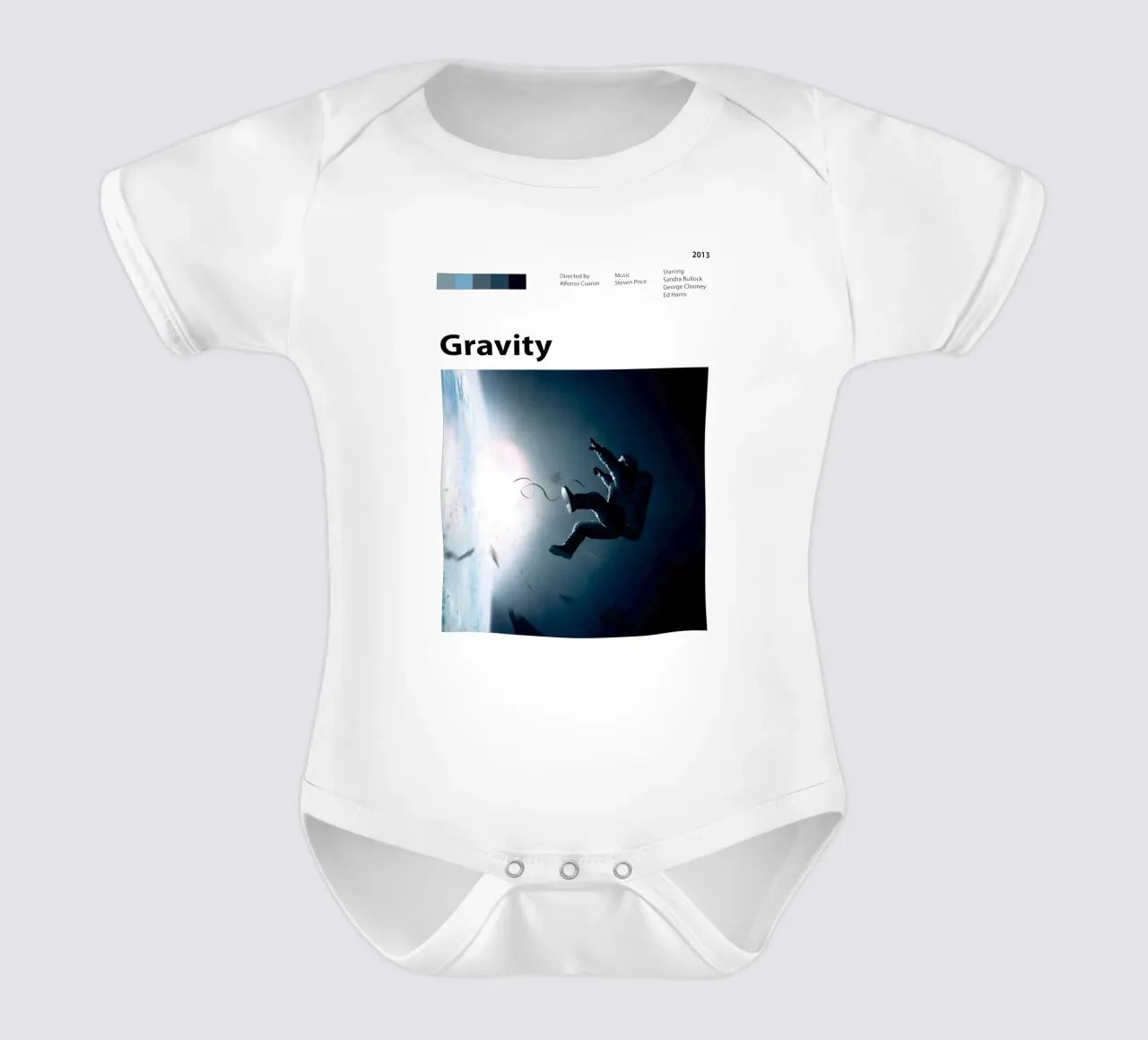 Gravità body neonato maniche corte da 🎞 The Movie Wall