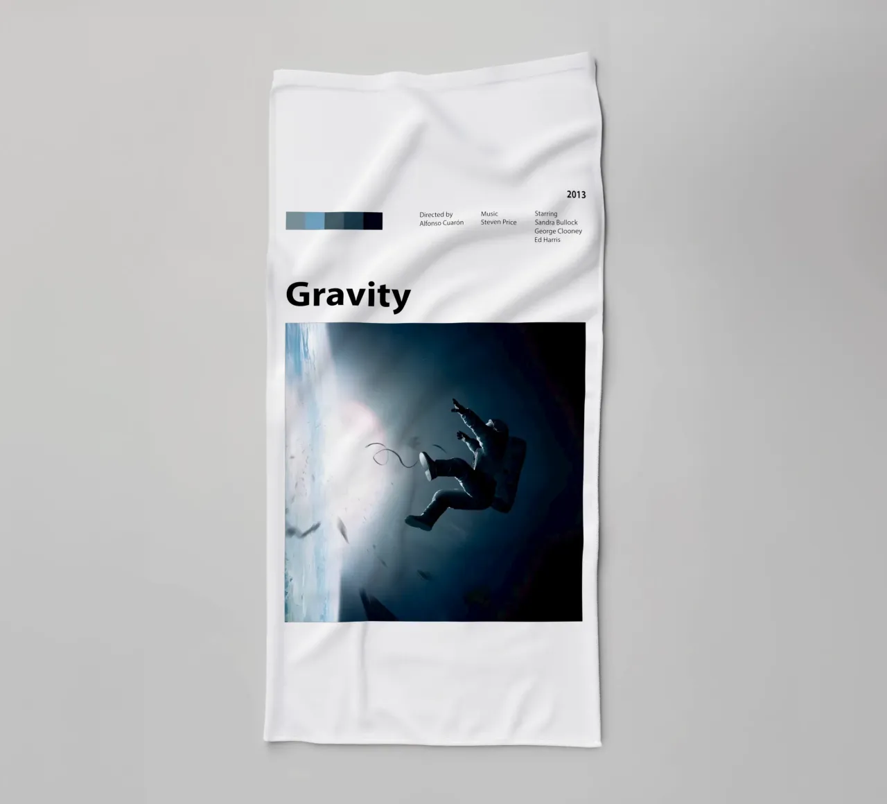 Gravità asciugamano da bagno da 🎞 The Movie Wall