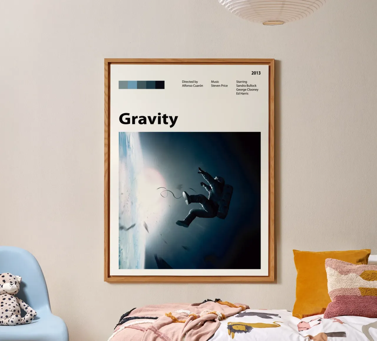 Gravity alu-dibond by 🎞 The Movie Wall