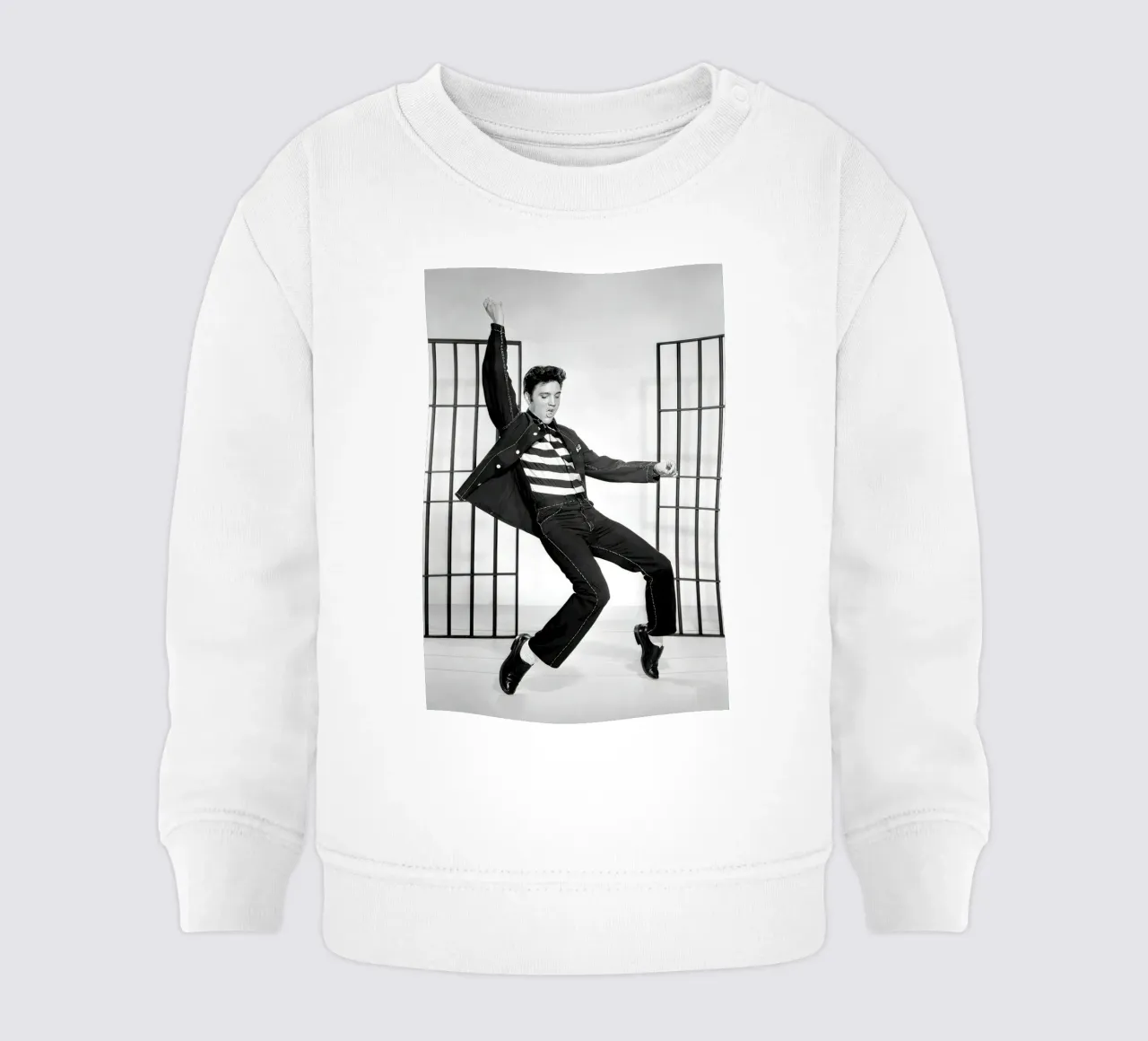 Carcere di Elvis Presley felpa neonato da Beth Pop Culture