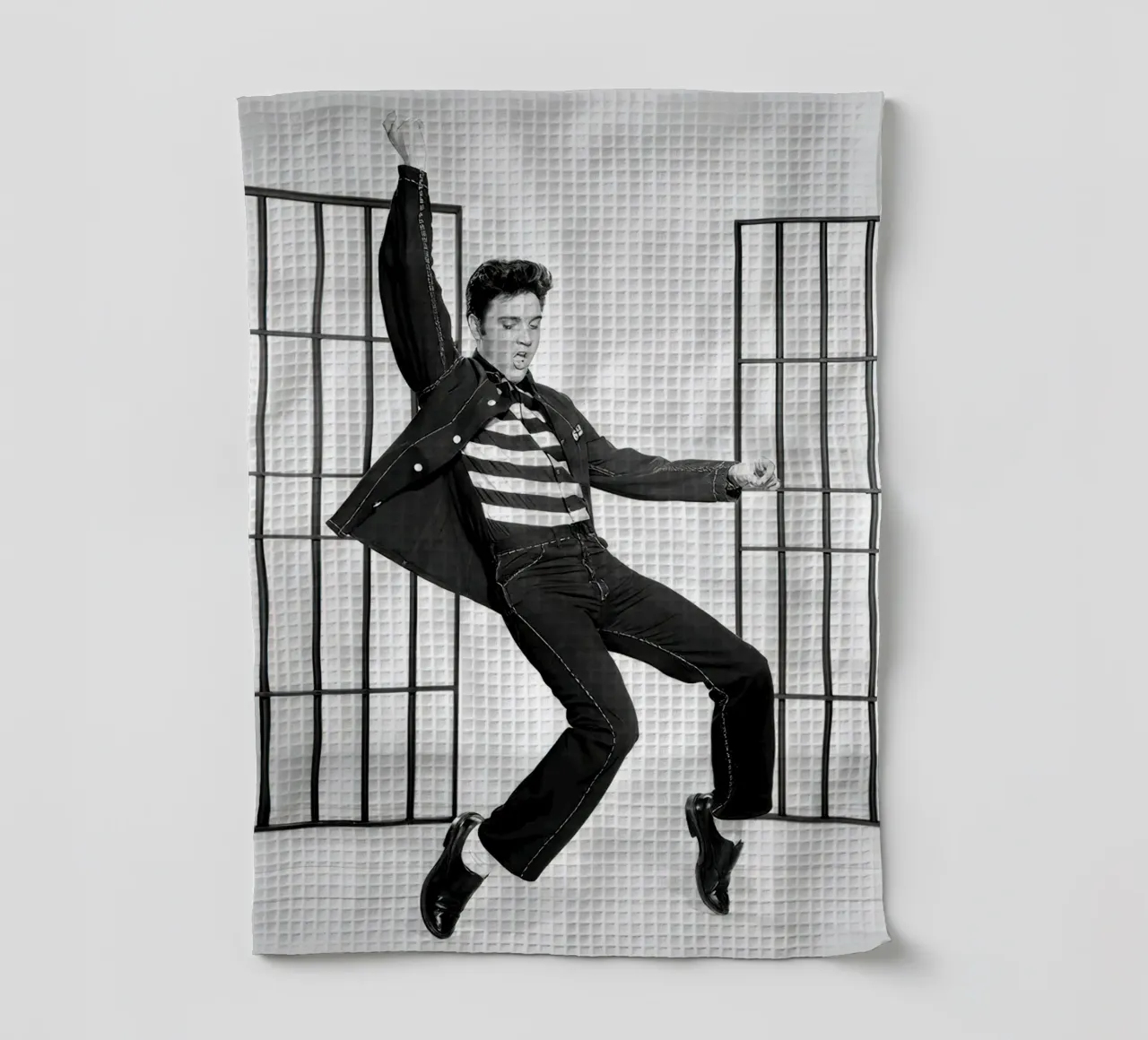 Carcere di Elvis Presley canovaccio da cucina da Beth Pop Culture
