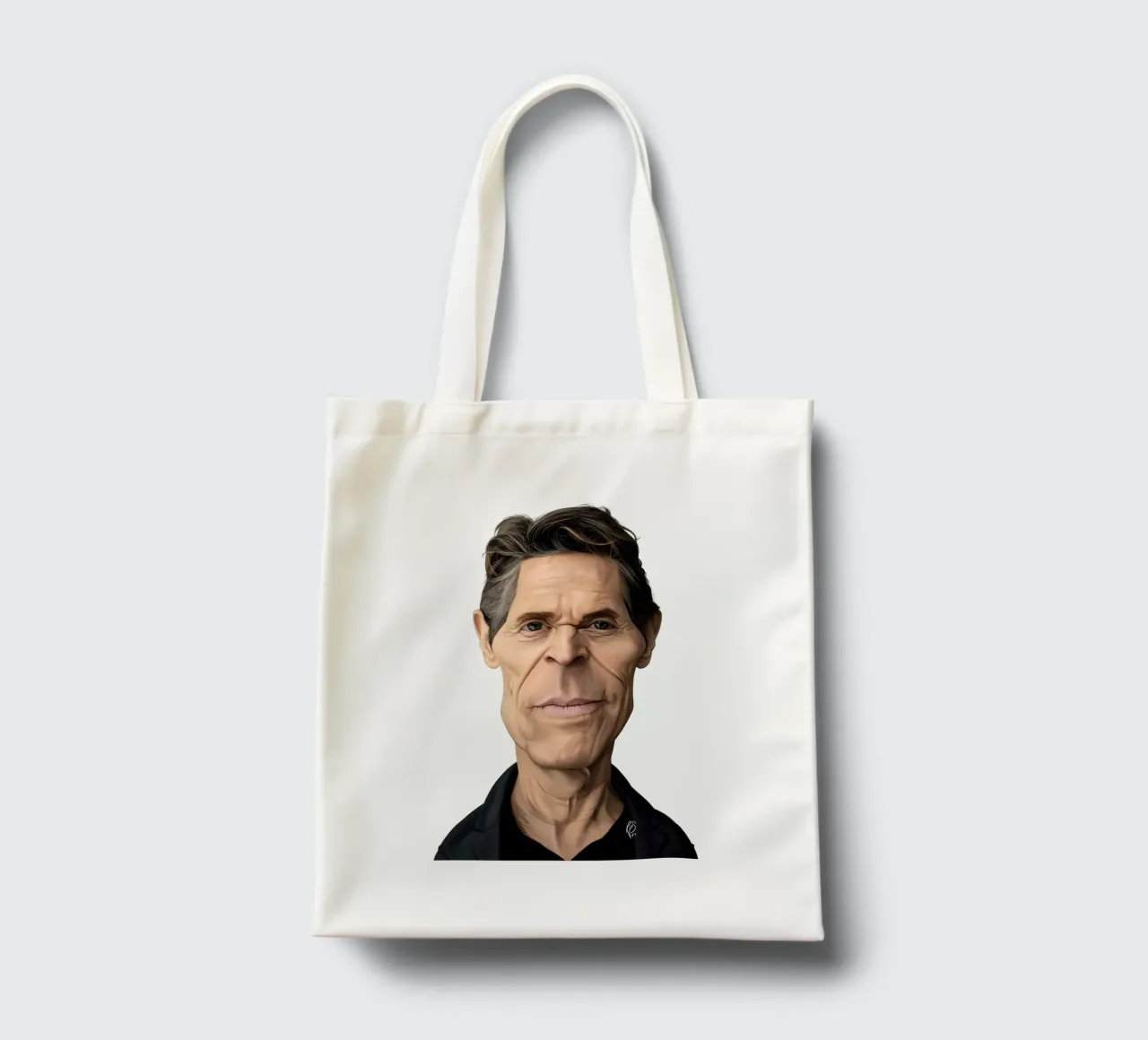 Willem Dafoe Jutebeutel von Rob Art | Illustration