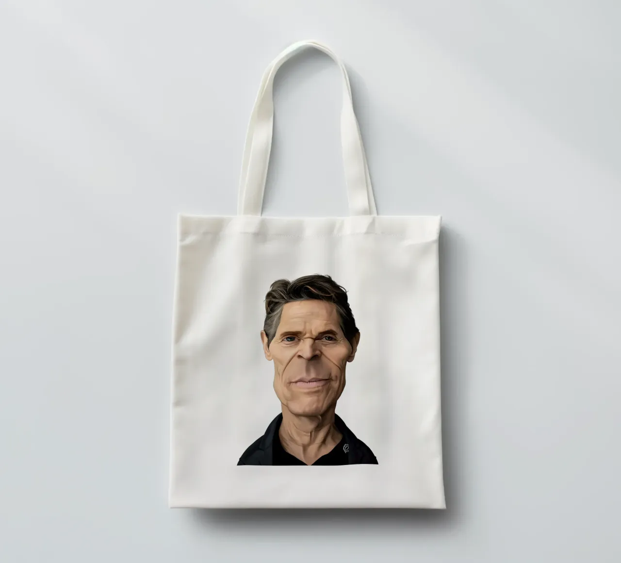 Willem Dafoe Jutebeutel von Rob Art | Illustration
