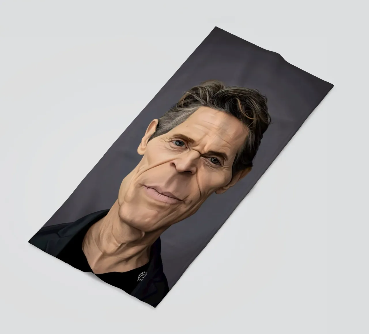 Willem Dafoe telo mare da Rob Art | Illustration