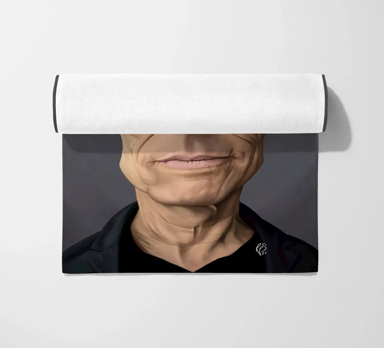 Willem Dafoe telo mare da Rob Art | Illustration