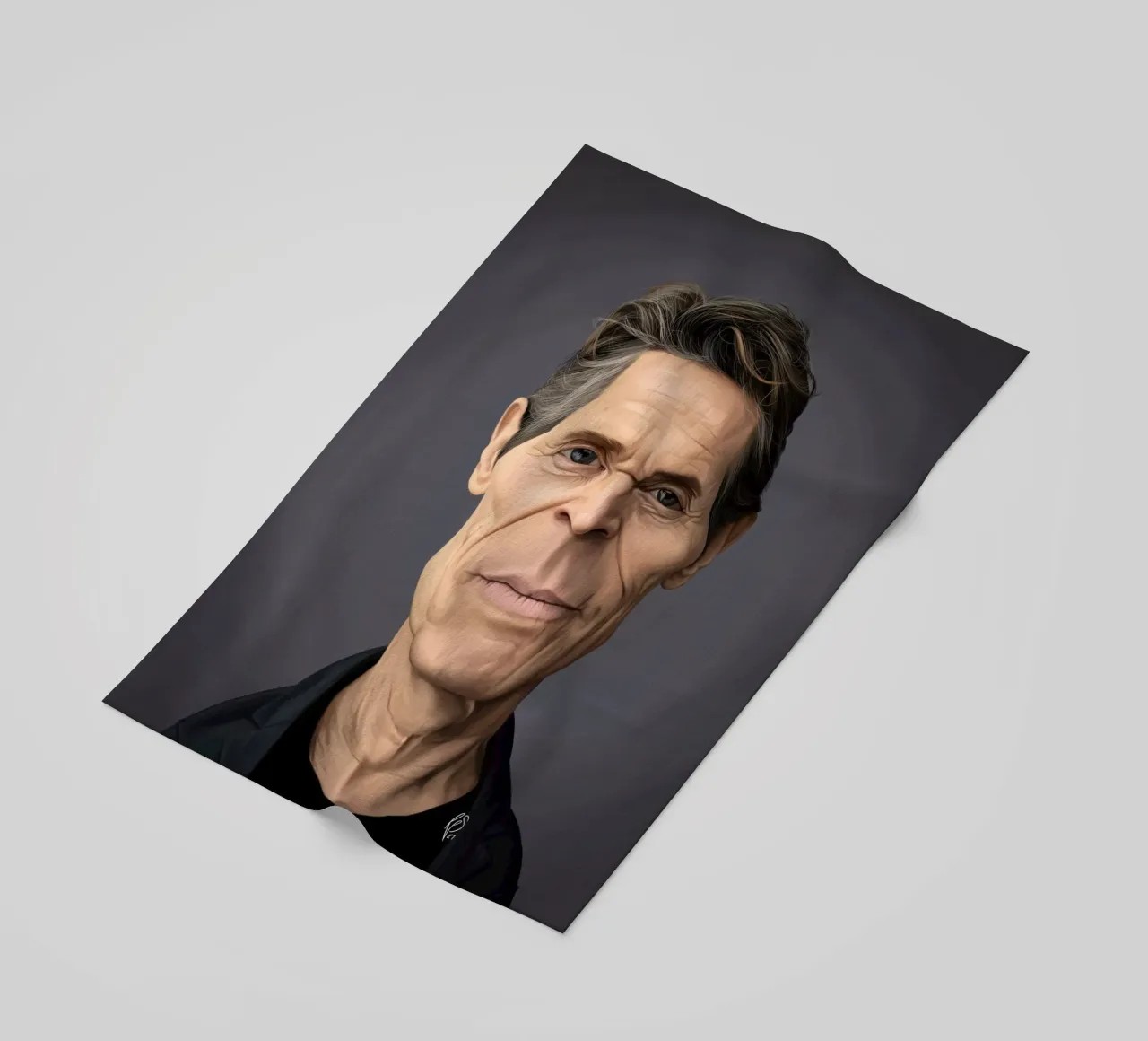 Willem Dafoe telo mare da Rob Art | Illustration