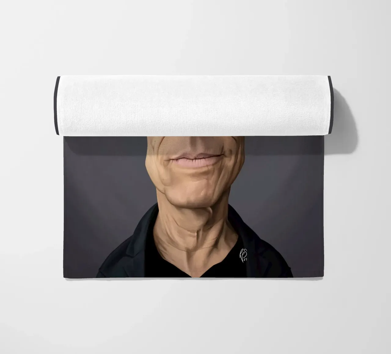 Willem Dafoe telo mare da Rob Art | Illustration