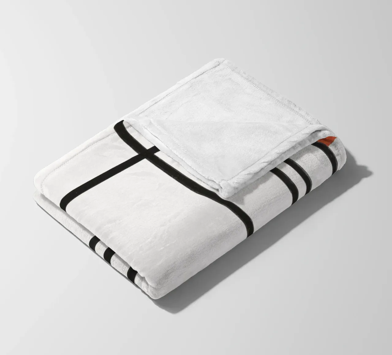 Astrazione di Piet Mondrian coperta in pile da Venus Art