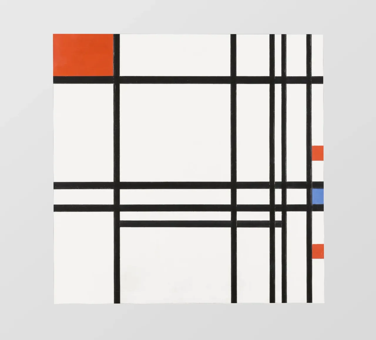Astrazione di Piet Mondrian telo in pvc da Venus Art