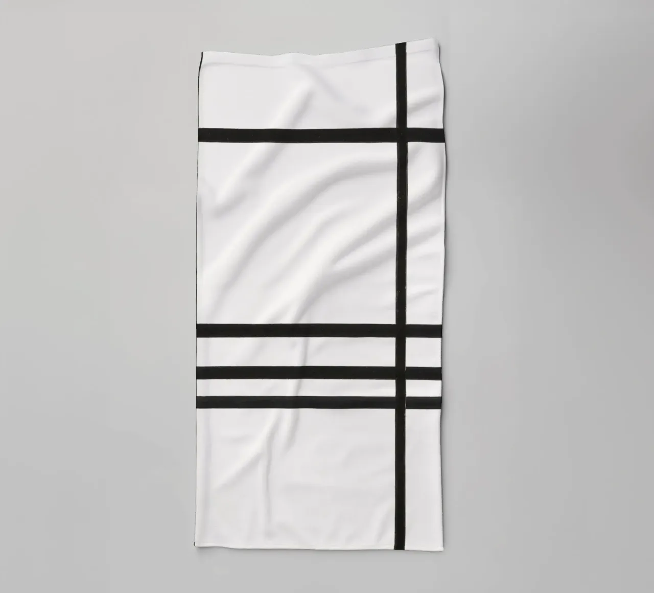 Abstraction by Piet Mondrian towel by Venus Art
