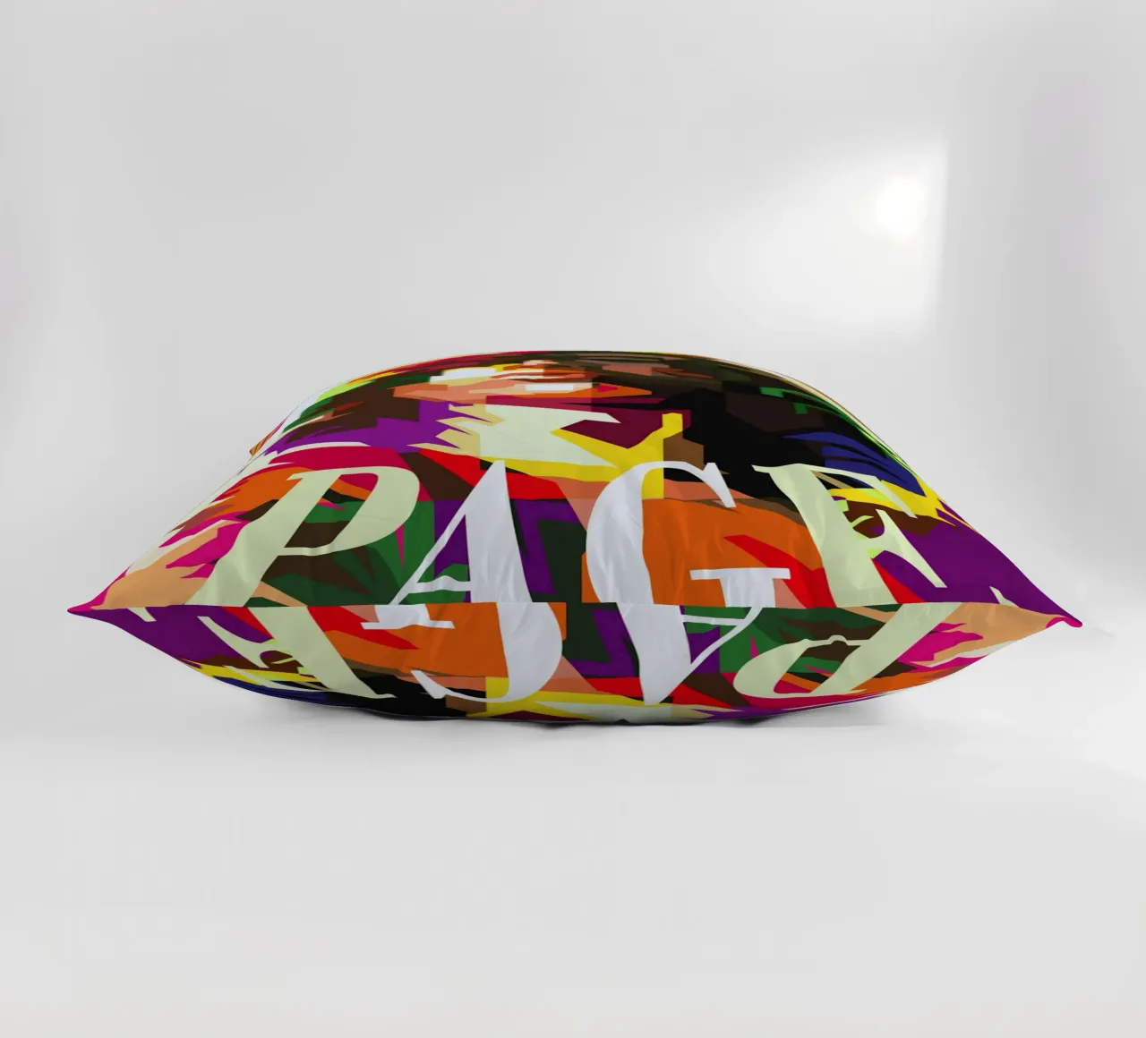 Jimmy Page chitarrista dei Led Zeppelin WPAP Trending Now cuscino da Artkreator