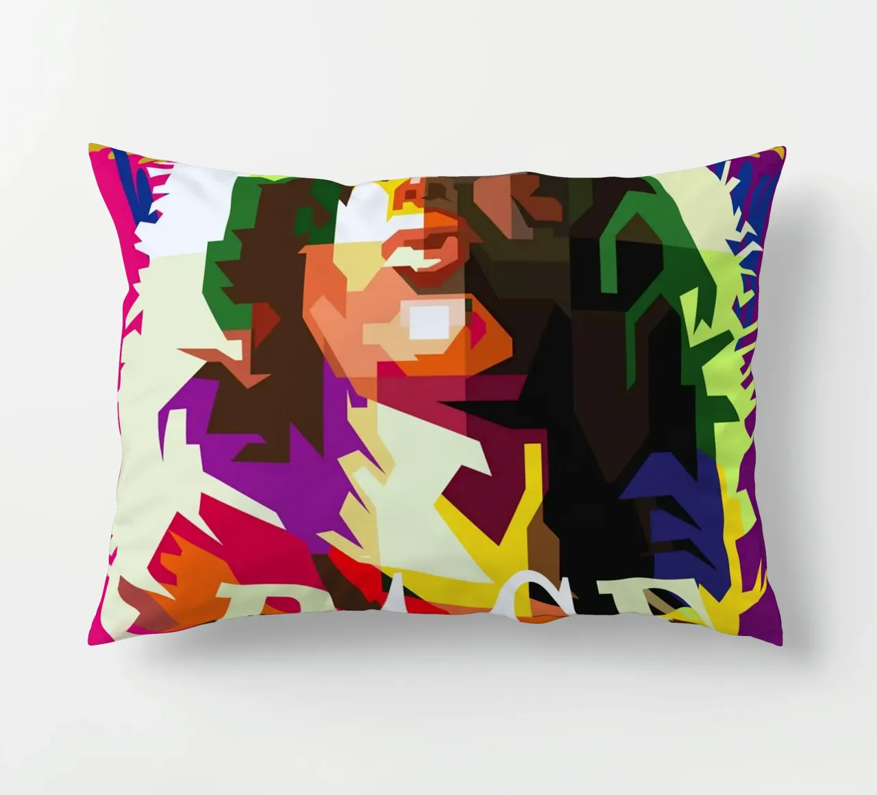 Jimmy Page chitarrista dei Led Zeppelin WPAP Trending Now cuscino da Artkreator