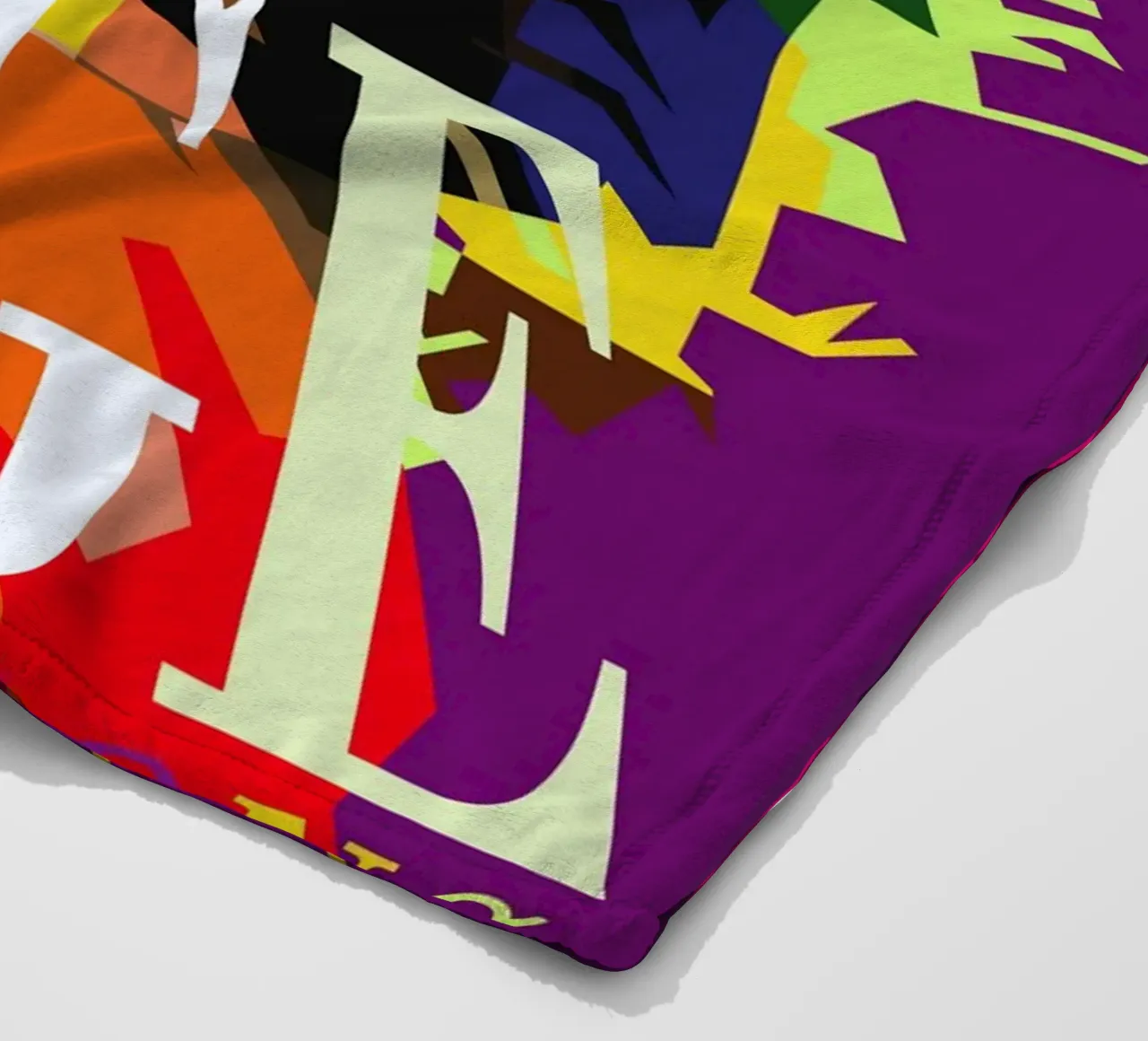 Jimmy Page chitarrista dei Led Zeppelin WPAP Trending Now coperta in pile da Artkreator
