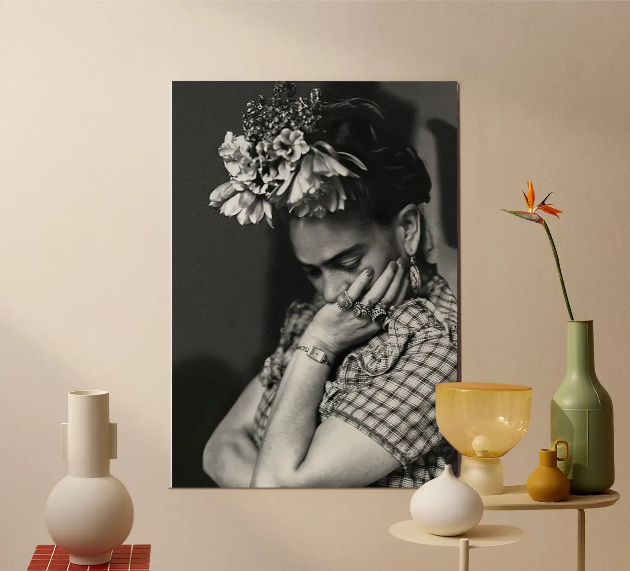 Frida Kahlo B&N carta hahnemühle da Beth Pop Culture