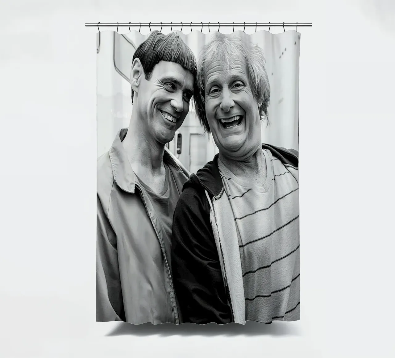 Jim Carrey e Jeff Daniels Vintage tenda da doccia da Beth Pop Culture