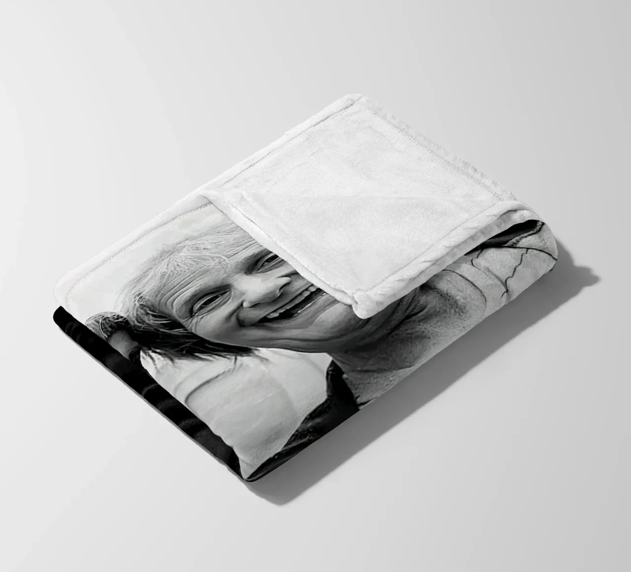Jim Carrey & Jeff Daniels Vintage fleece blanket by Beth Pop Culture