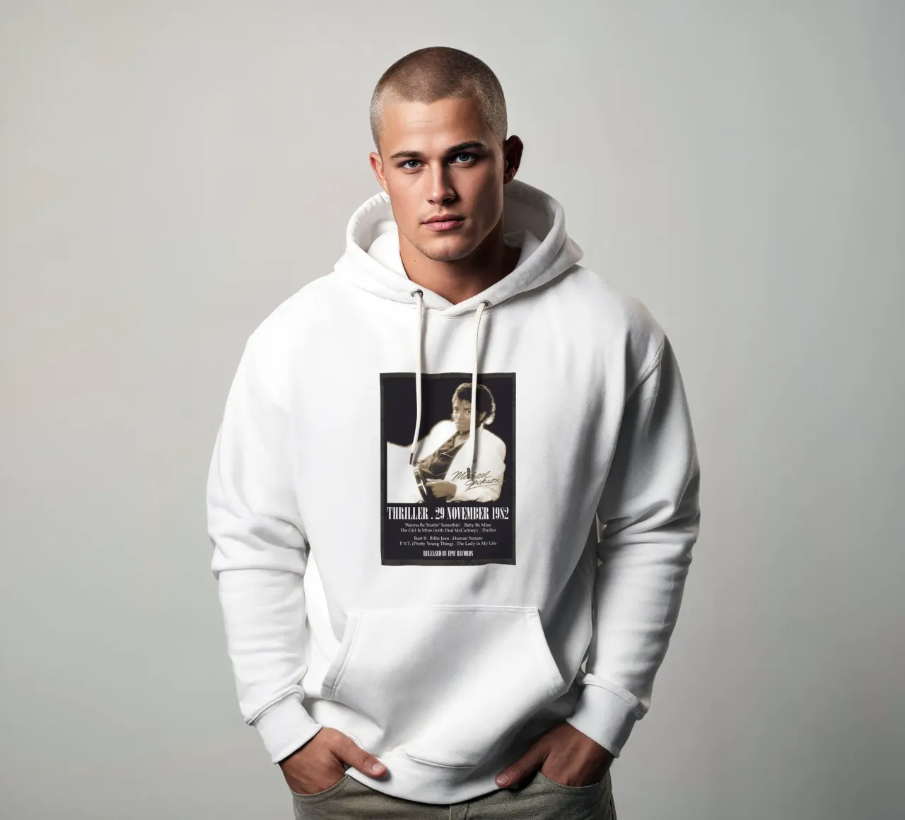 Michael Jackson – Thriller felpa con cappuccio da Attaboy Dsgn