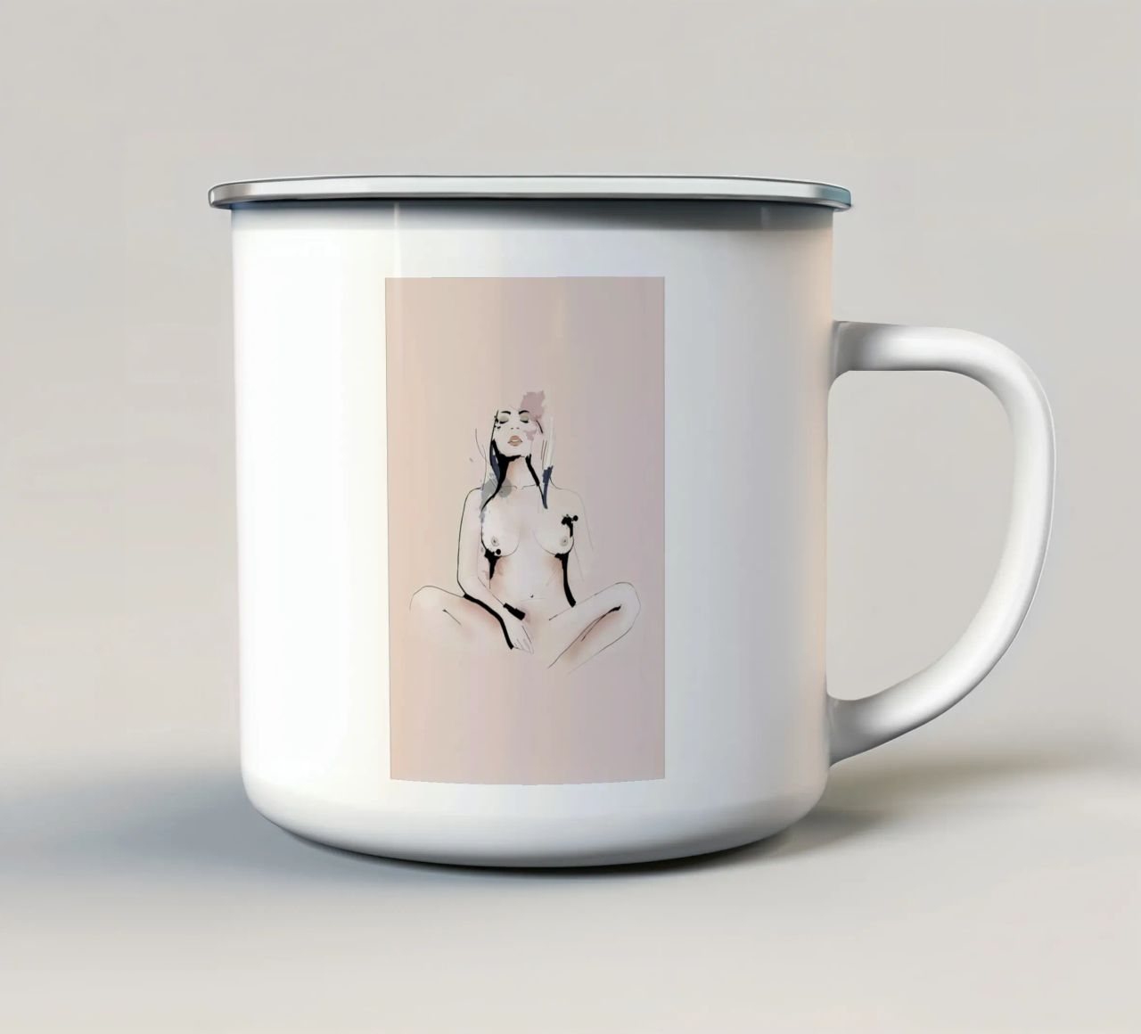 Diy tazza in smalto da Sabrina Ziegenhorn