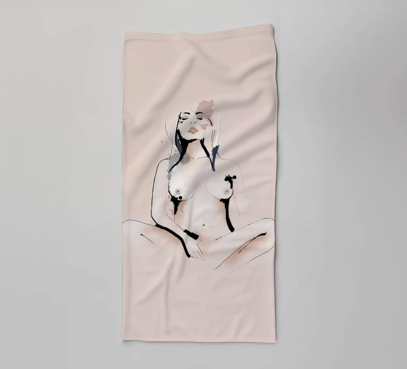 Diy badhanddoek van Sabrina Ziegenhorn